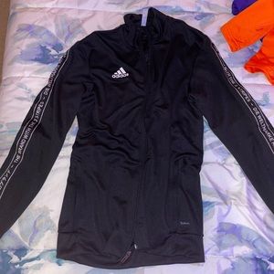 adidas black jacket “brand with the three stripes”